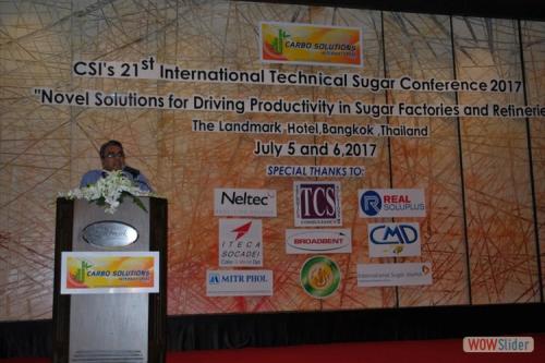 24th International Technical Sugar Conference 2018, Bangkok, Thailand